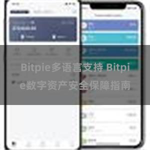 Bitpie多语言支持 Bitpie数字资产安全保障指南