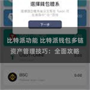 比特派功能 比特派钱包多链资产管理技巧：全面攻略