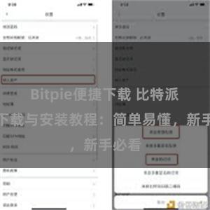 Bitpie便捷下载 比特派钱包下载与安装教程：简单易懂，新手必看