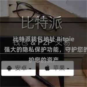 比特派钱包地址 Bitpie钱包：强大的隐私保护功能，守护您的资产