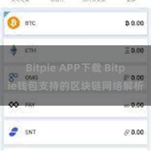 Bitpie APP下载 Bitpie钱包支持的区块链网络解析