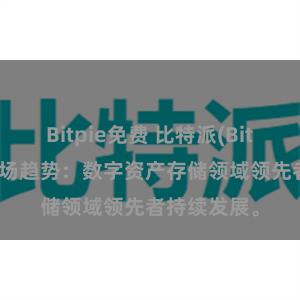 Bitpie免费 比特派(Bitpie)钱包市场趋势：数字资产存储领域领先者持续发展。