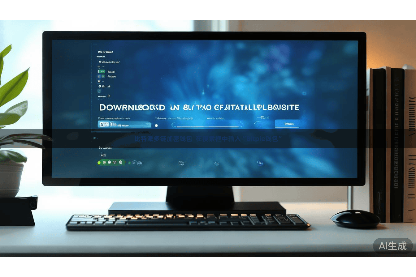 比特派多链加密钱包  在搜索框中输入“Bitpie钱包”